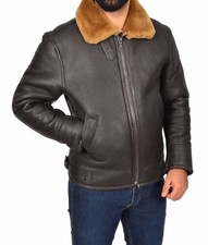 Mens Real Sheepskin Flying