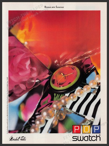Pop swatch 1980s print - swatch,