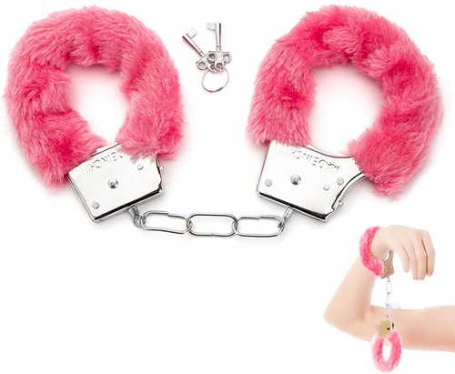 Fluffy handcuffs furry - handcuffs,