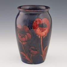 William Moorcroft Poppy Vase