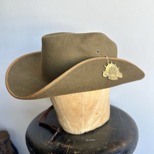 Wwii australian slouch hat - wwii,