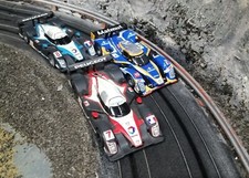 AFX Race Master Mega G+ Peugeot 908 HO scale slot car New & un ran