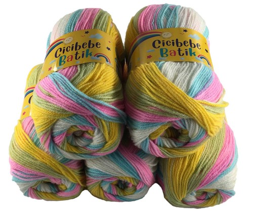 Rainbow baby wool pack x - rainbow,