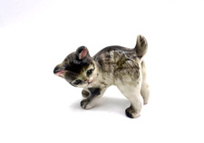 VINTAGE GREY CAT KITTY