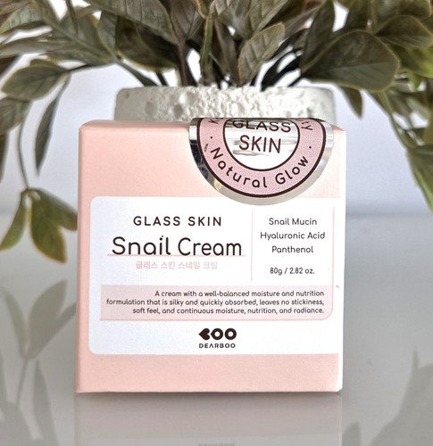 Dearboo glass skin snail cream - snail,