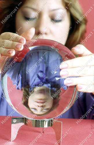 Crystal ball fortune teller - crystal,