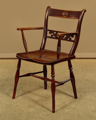 Antique oxford bar back - antique,