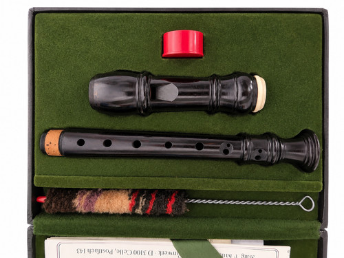 Moeck recorder sopranino ebony - recorder,
