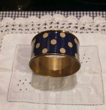 Genuine Cath Kidston Bracelet in Blue Polka Dot design 