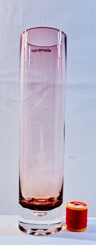 Tall cylindrical rose coloured - rose,