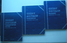 Group of Three Vintage Whitman Folders - Threepence, Sixpence, Shilling,