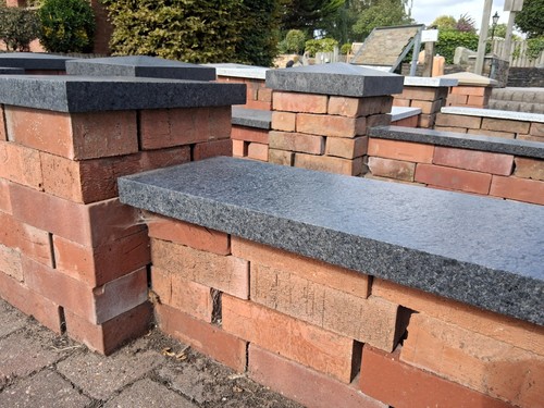 Wall copings natural black - wall, copings,