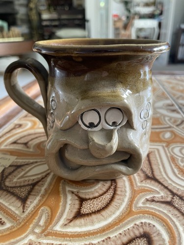 Vintage 1970s ugly pottery - ugly,