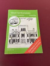 West Hertfordshire area bus timetable September 1978.