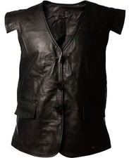 Waistcoat Leather Jacobite