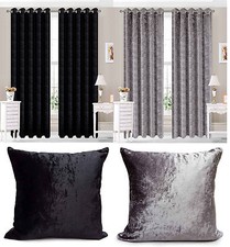 Eyelet Ring Top Plush Velvet