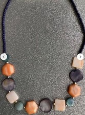 FAT FACE Large Short Bead Necklace BNWT Rrp £18