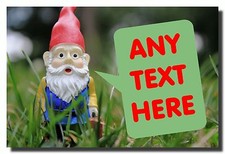 Gnome Garden Personalised