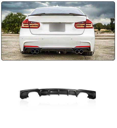 Rear diffuser quad exhaust - rear,