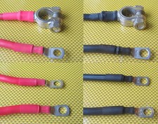 POSITIVE EARTH STRAP BATTERY STARTER LE SOLENOID CAR RED LEAD BOAT MARINE + -