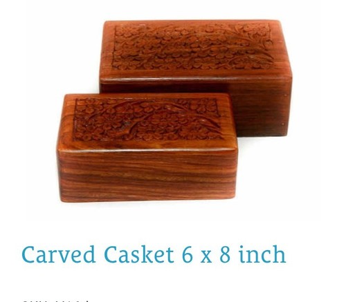Cremation ashes casket wooden - ashes,