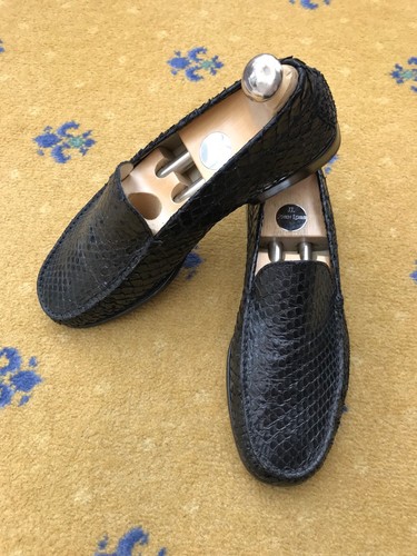 Tods loafers snakeskin shoes - tods,