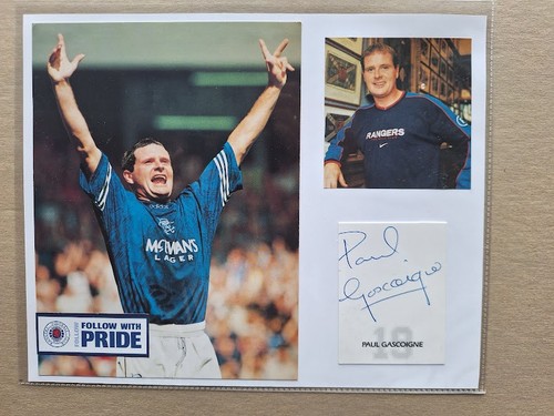 Paul gascoigne rangers - gascoigne,