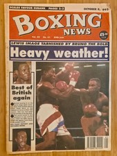 Boxing News - Magazine / Issue: 8th October 1993