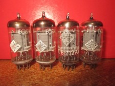 (4) NOS Test Telefunken Blue