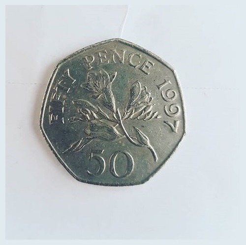 Bailiwick guernsey 1997 - guernsey, 50p