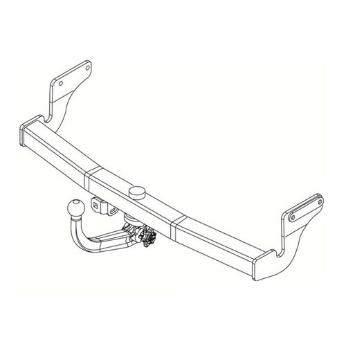 Westfalia towbar for hyundai - towbar,