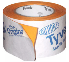 Tyvek Single Sided Acrylic Tape 75mm x 25m -2060B - FREE & FAST DELIVERY