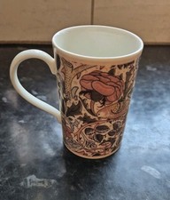 Dunoon Fine Bone China Mug ‘Rose’ Adapted From William Morris