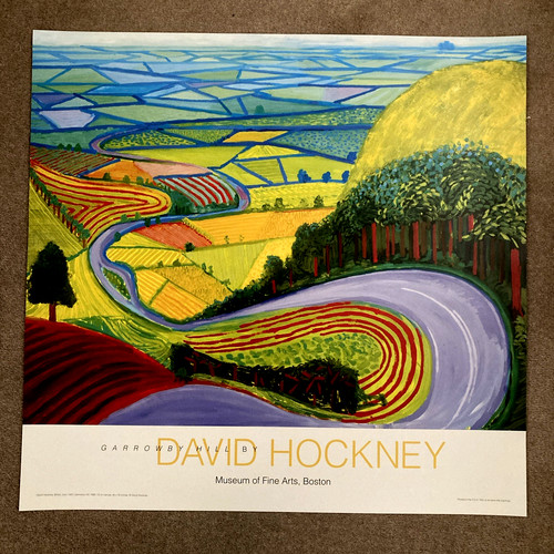 David hockney garrowby hill - garrowby,