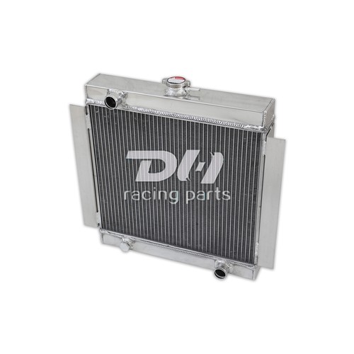Aluminum radiator 3rows - aluminum,