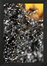 Metal wire abstract macro