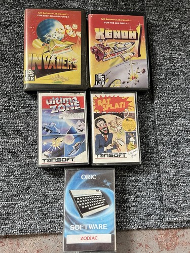 Oric tape bundle rat splat - oric,