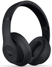 GENUINE BEATS STUDIO 3 WIRELESS HEADPHONES MATTE BLACK ACTIVE NOISE CANCELLATION