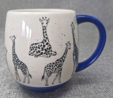 Socca Giraffe Mug Blue Handle