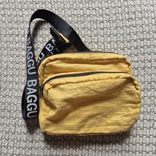 Baggu Nylon Fanny Pack OG Strap in Marigold Yellow