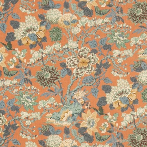Baker curtain fabric - &, j
