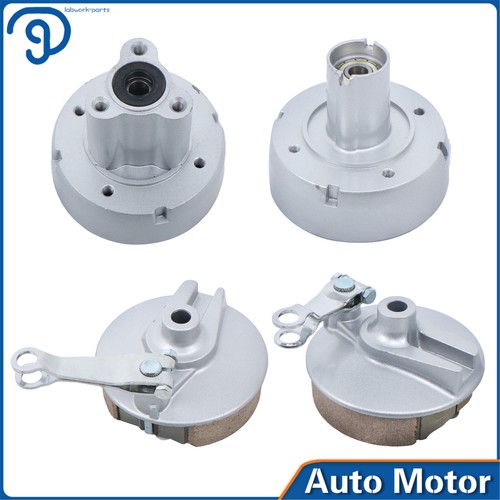 Front rear drum brake hub - front,