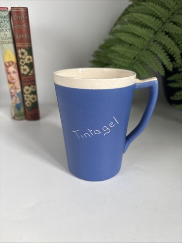 Vintage cornish tintagel blue - vintage,
