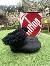 Genuine Fitflop Mukluk Black