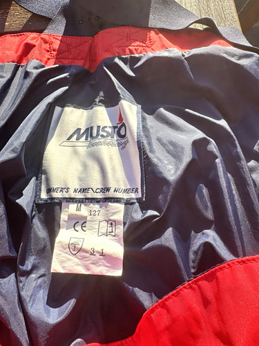 Vintage musto ocean offshore - ocean,