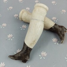 Antique rare doll legs Parian