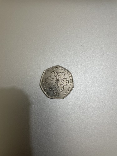 Very rare 50p coin celebrating - very,