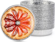 Round FLAN Tart Pie Tin Foils