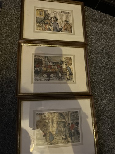 Anton pieck vintage - vintage, village