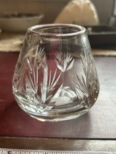 Edinburgh crystal flower vase - edinburgh,